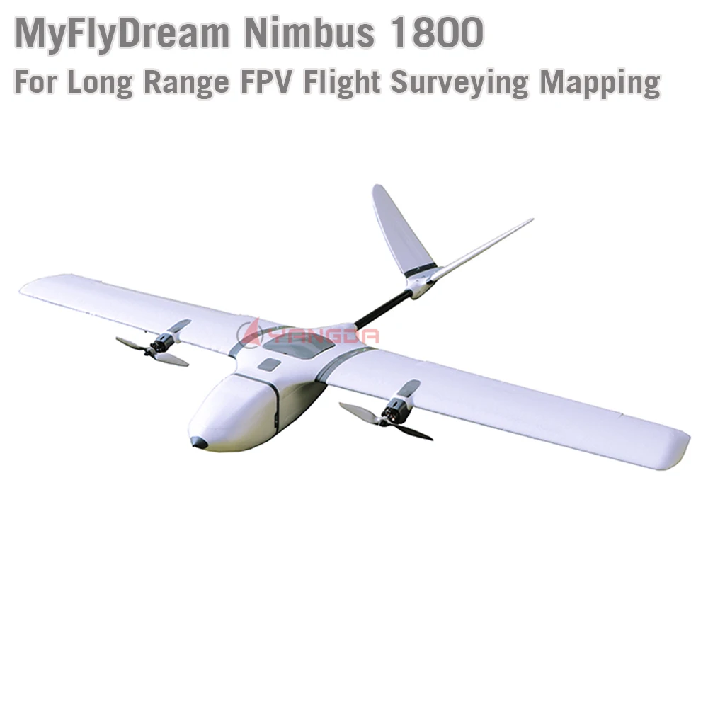 Квадрокоптер MyFlyDream MFD NIMBUS 1800 FPV Airplane и Радиоуправляемый набор рамов с