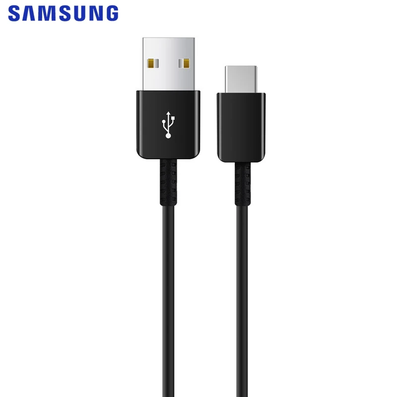 Only Type-C Cable Samsung двойной Usb порт/15 Вт автомобильное зарядное устройство для samsung Galaxy S8 Plus S9 S7 S10 двойное быстрое зарядное устройство Адаптивная дорожная зарядка - Тип штекера: Only Type-C Cable