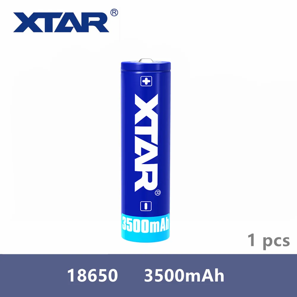 Оригинальная Аккумуляторная Батарея Xtar 18650 3500 мАч 3 7 в предназначена для
