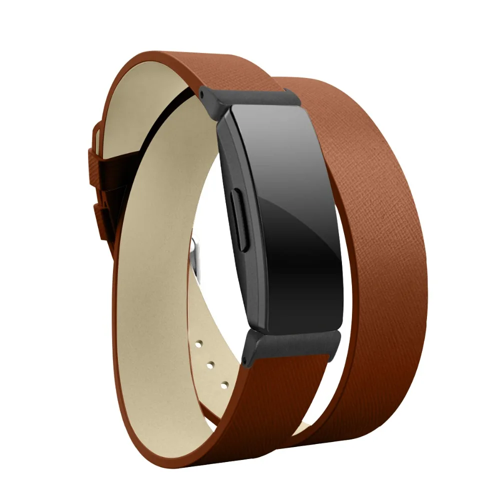 Сменный ремешок из натуральной кожи, Браслет для Fitbit inspire/inspire HR sport, Смарт-часы, аксессуары для женщин