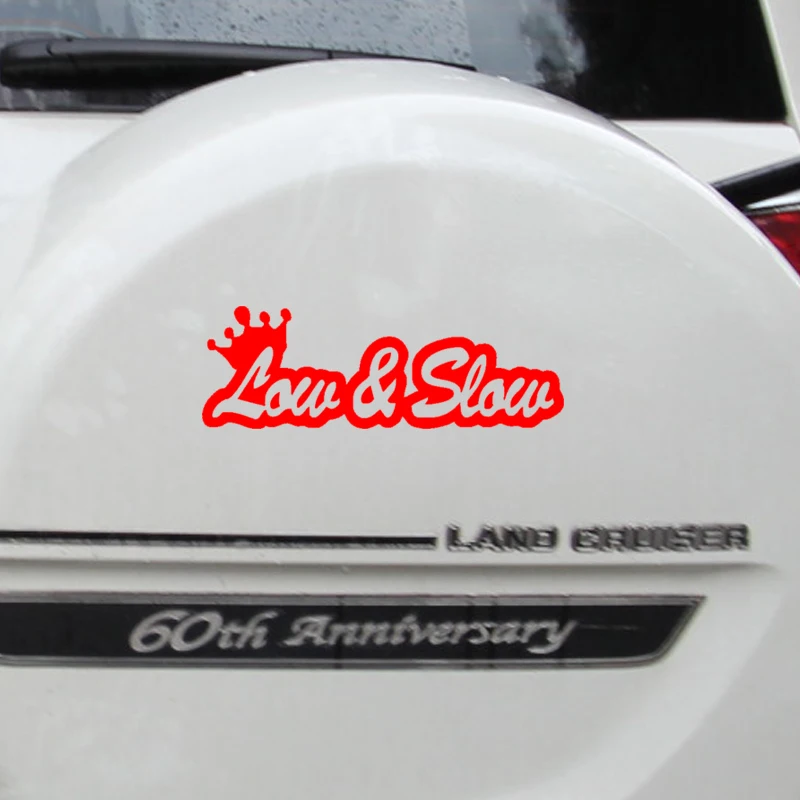 Novice знак вождения низкая и медленная Корона Наклейка украшение для автомобилей