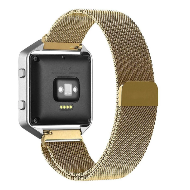 Milanese Loop Watch Band нержавеющая сталь Магнитная застежка Браслет для Fitbit Blaze Смарт