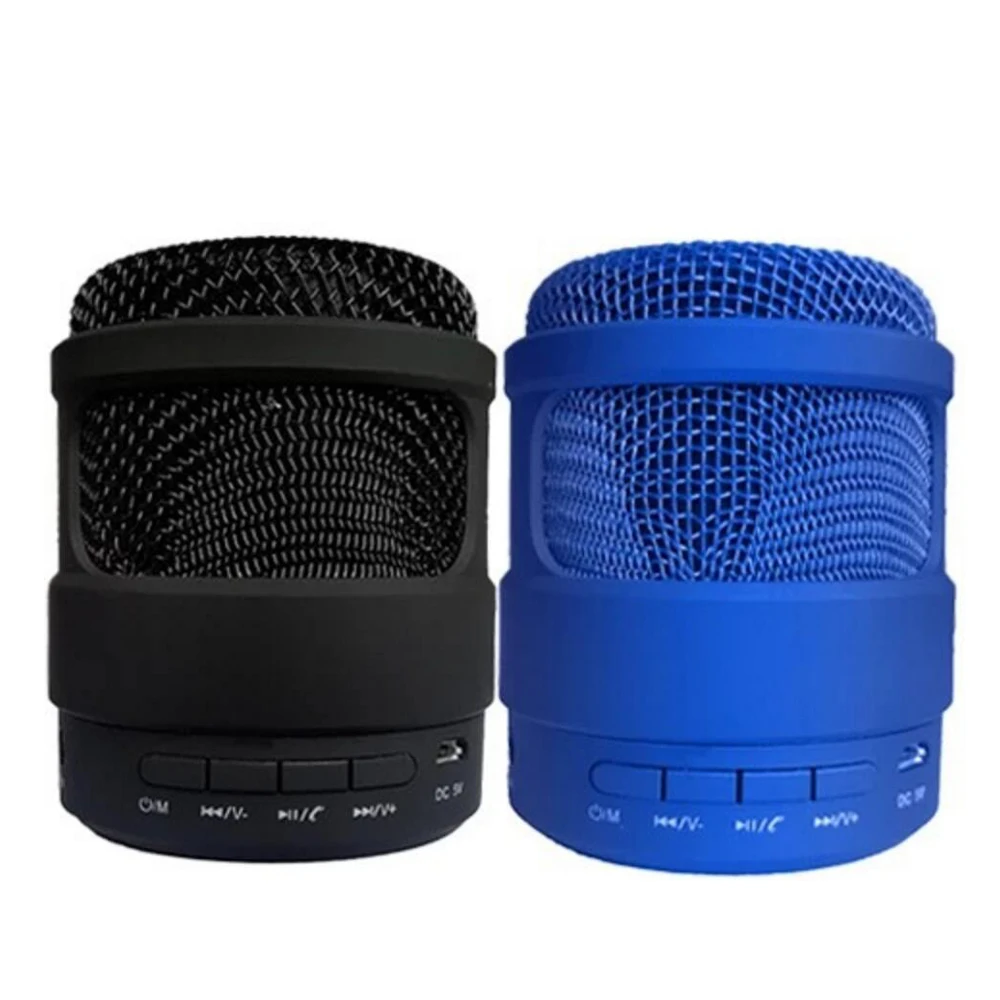 Встроенный микрофон творческий bluetooth динамик с FM радио карман портативный