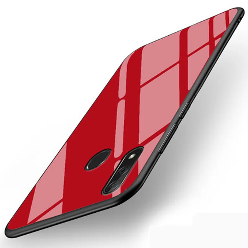 Чехол для zte blade V10, черный чехол из закаленного стекла, мягкая рамка, чехол для zte blade V10 V1000, стеклянный жесткий чехол s V 10, оболочка, funda