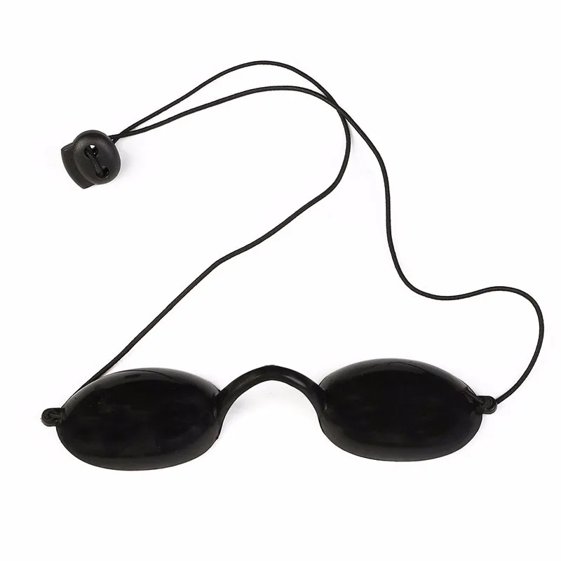 Черный специальные мягкие Материал Eyepatch лазерные защитные очки светильник