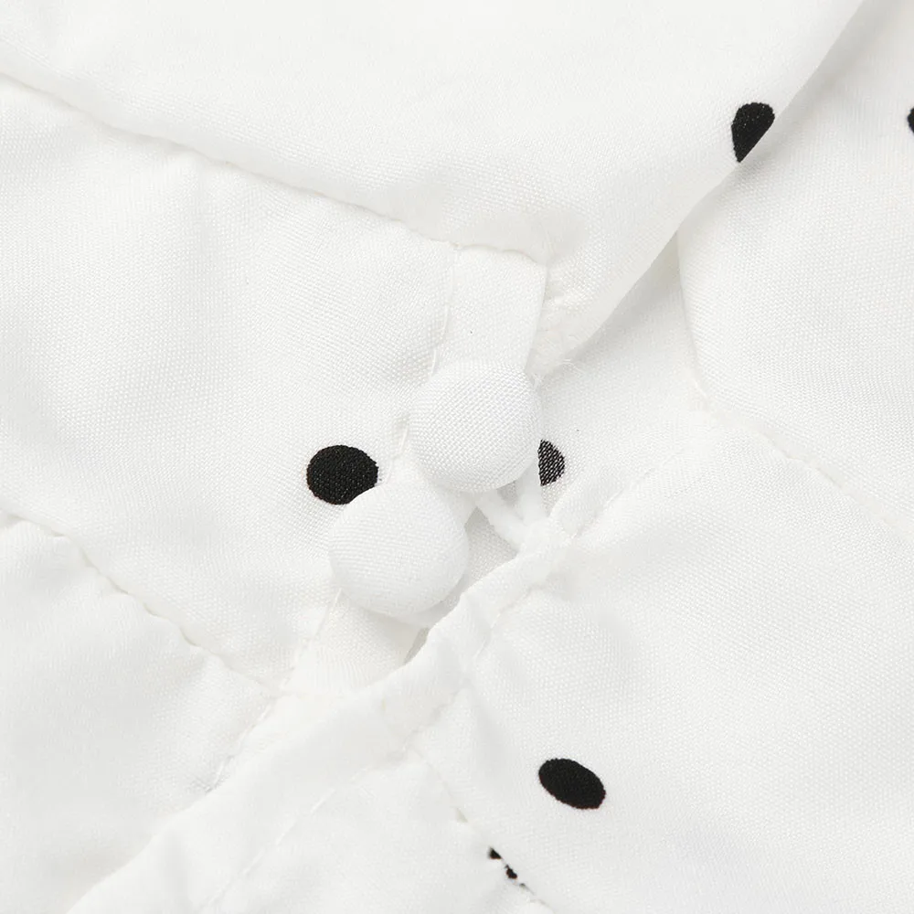 

Summer Fashion Women Ruffles Deep V-Neck Chiffon Polka Dot Ladies Loose Shirt Tops Casual Long Sleeve Blouse Summer Female Blusa
