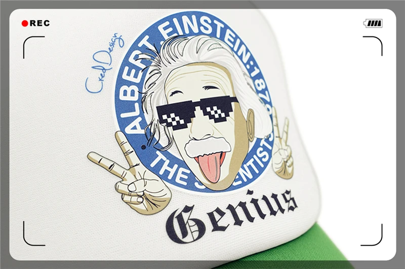 Климат смешной Einstein Trcuker cap Relativism космическая относительная Галактическая шляпа Trcuker cap s Мужская Женская забавная крутая сетчатая Кепка Hat