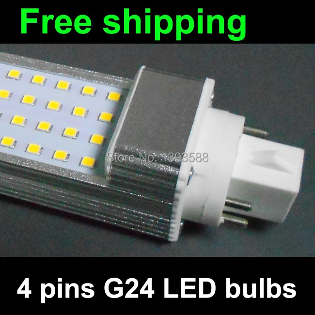 Светодиодная лампа G24 led pl с 4 контактами 5 Вт 7 9 10 11 12 14 SMD5730 5050 2835 светодиодная