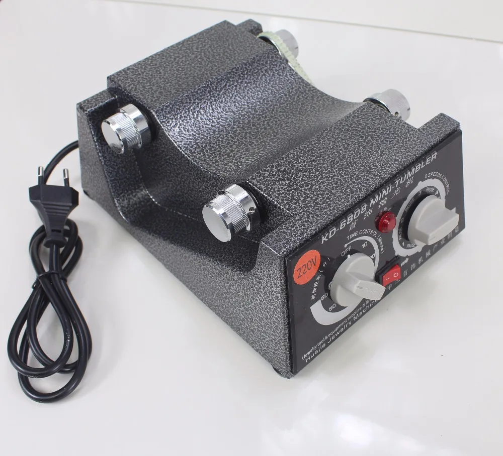 Станок для полировки ювелирных изделий 3 кг с вращающимся тумблером мини тумблер