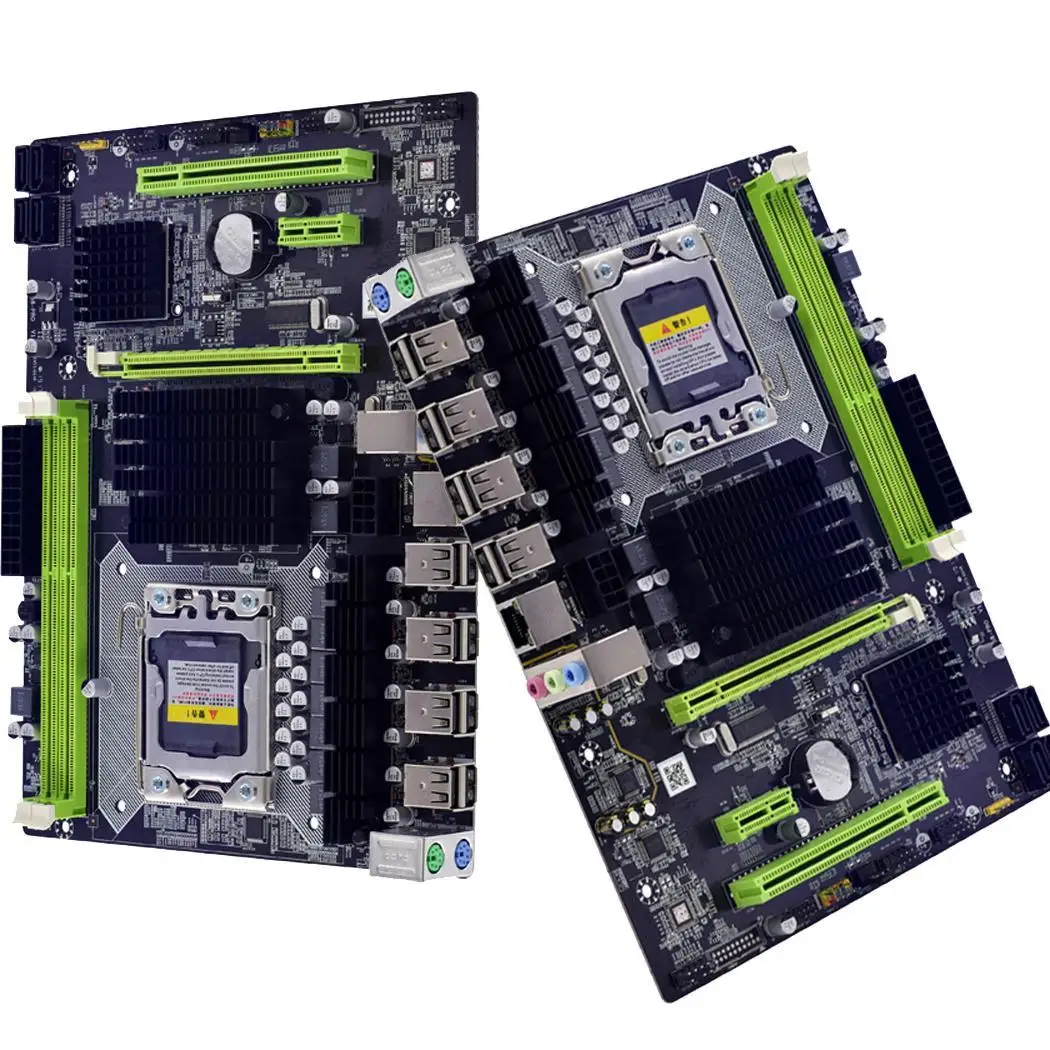 LGA1366 X58 Материнская плата Дискретная графическая резервная DDR3 REG S ATA II ECC PCI Express 16X