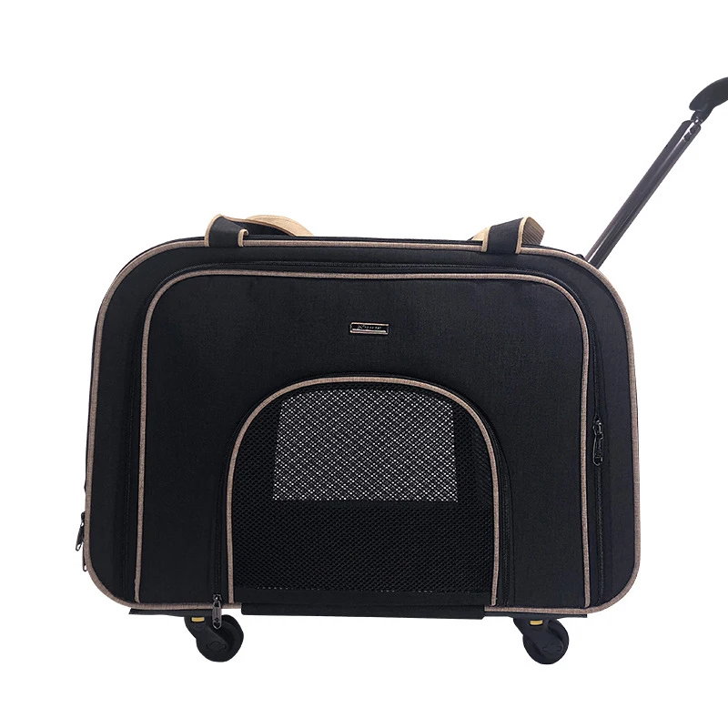 Переносная тележка коробка для собак коляска переноска домашних животных