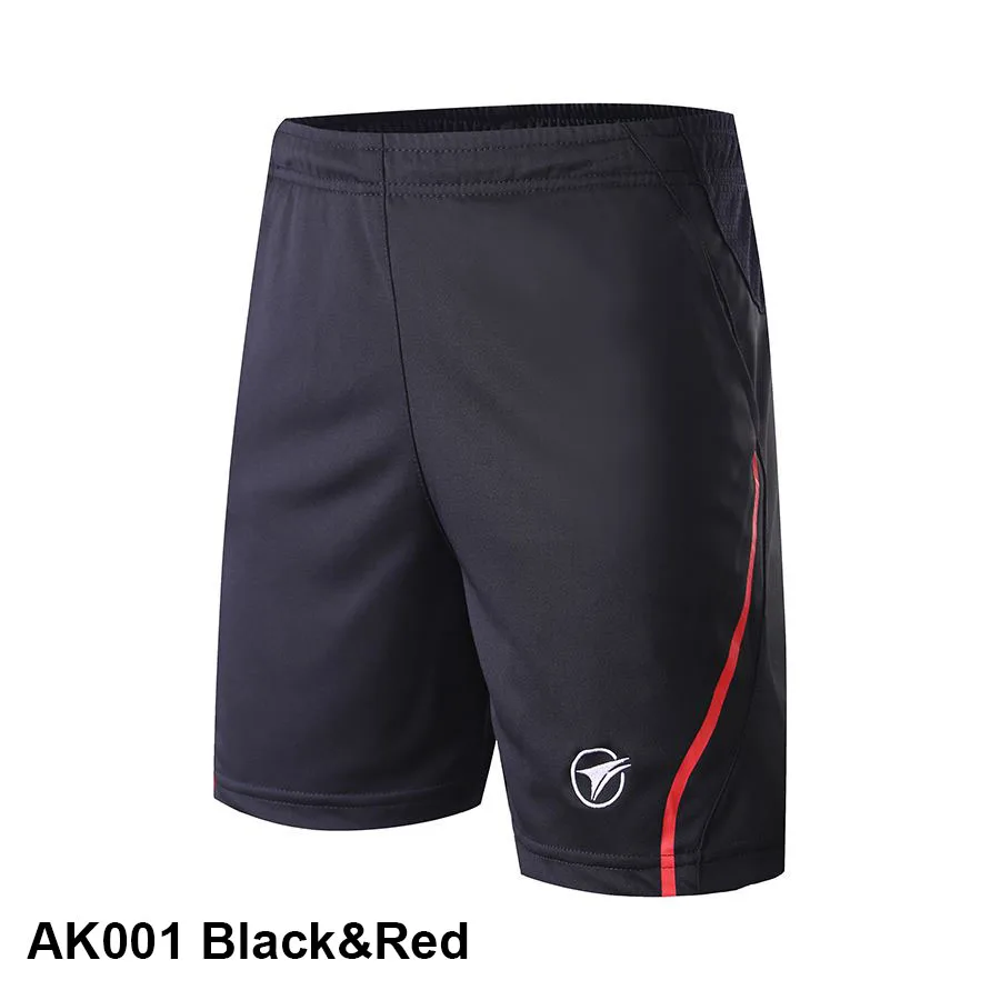 Ak001 red Новинка, быстросохнущие мужские спортивные шорты для бега, женские шорты для игры в теннис, бадминтон, настольный теннис, шорты для бега, фитнеса, спортзала, тренировок - Цвет: Ak001 red