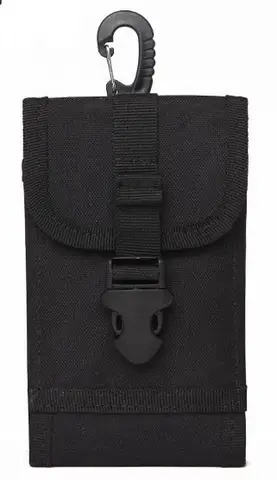 Тактическая Военная Сумка для телефона MOLLE для повседневного использования на открытом воздухе, поясная сумка-кобура с зажимом для ремня, нейлоновая сенсорная Накладка для смартфона, 4 цвета