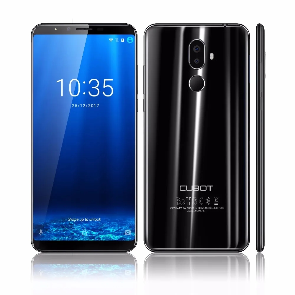 Распродажа CUBOT X18 Plus 4G смартфон Android 8 0 5 99 'MTK6750T OctaCore 4 Гб + 64 ГБ 4000 мАч Мп мобильные