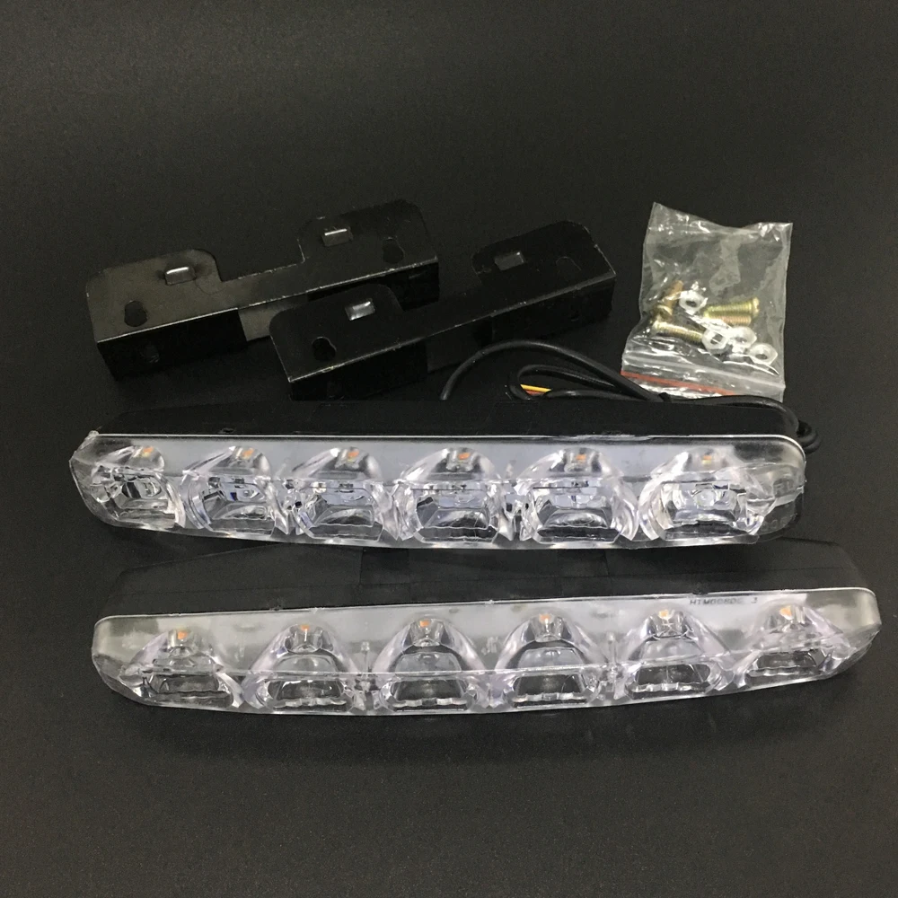 2 шт. последовательный струящийся Желтый СВЕТОДИОДНЫЙ дневной ходовой