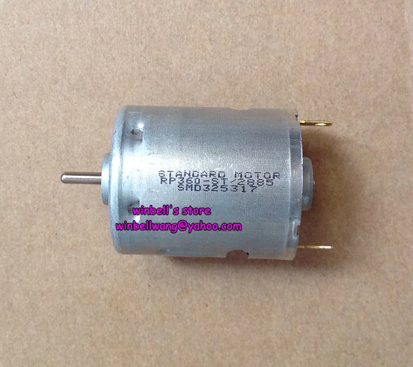 Стандартный мотор RP360-ST 6V 12V Высокая скорость 360 микро двигатель постоянного тока 27,5*32mm щетка углеродная мотор