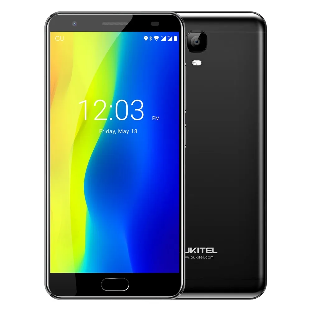 OUKITEL K6000 плюс 4 ГБ + 64 12 В/2A 6080 мАч смартфон быстрой зарядки 5 ''Android 7 0 MTK6750T Octa Core до