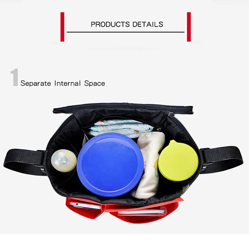 Сумка для подгузников сумка тоут мам дорожная мессенджер Многофункциональный