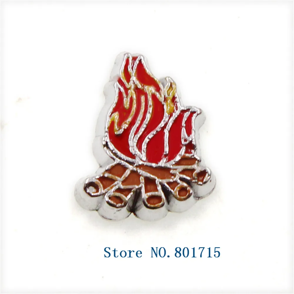 10 шт факел плавающий медальон шармы на память для плавающего живого медальона