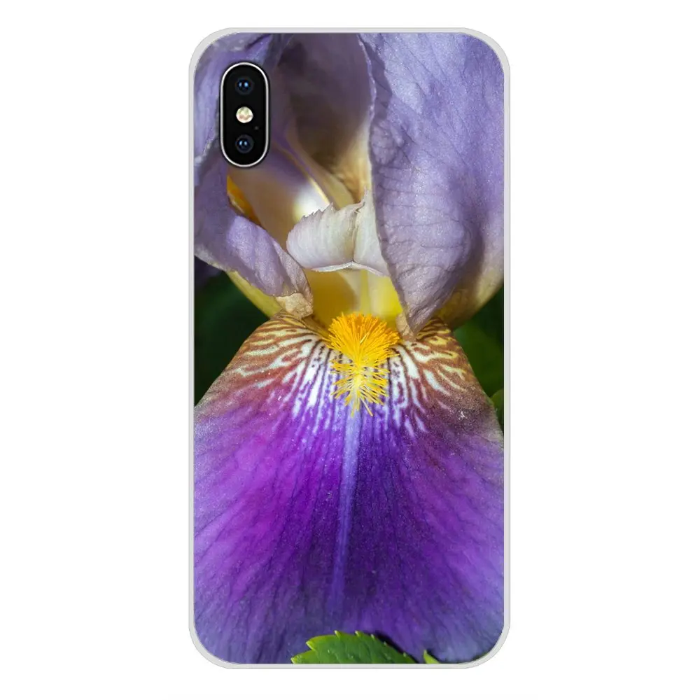 Прозрачный чехол из ТПУ для Apple iPhone X XR XS MAX 4 4S 5 5S 5C SE 6 6S 7 8 Plus ipod touch Фиолетовый