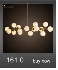 LICAN Denmark designs round balls Pendant Lights Creative Round Moon Brass Suspension Pendant lamp for Dining room Living room