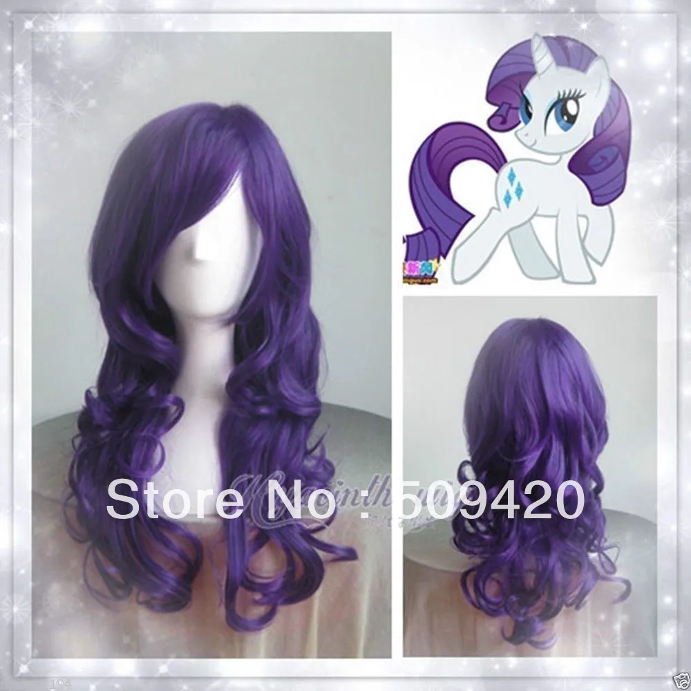 Плутон волос королева Новый&gt&gt&gt 55 см долго фиолетовый My Little Pony Редкость