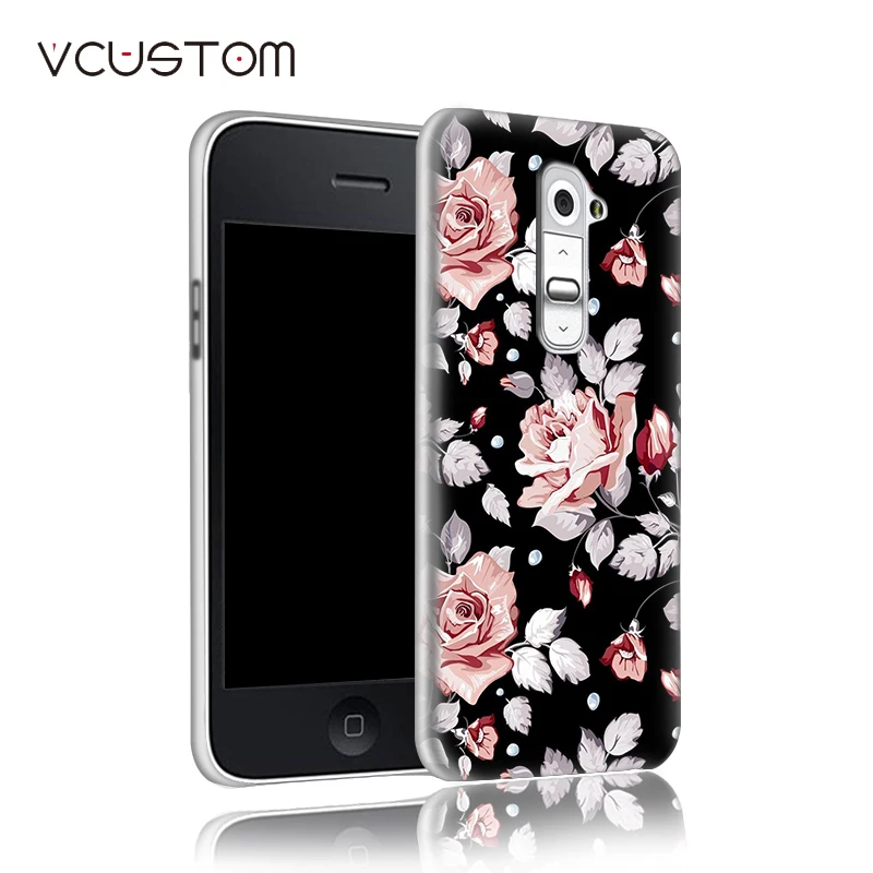 Vcustom смешать принцесса Лев цветок бабочка белый жесткий Чехлы для LG G2 мини D618 D620