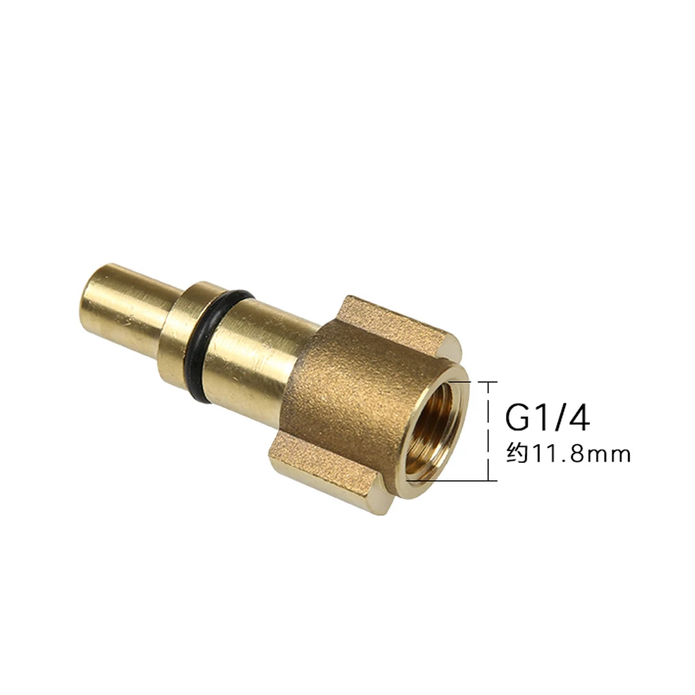 Омыватель высокого давления латунный адаптер Lavor Sterwins Huter разъем с G1/4 quick realease Автомойка Аксессуары City Wolf
