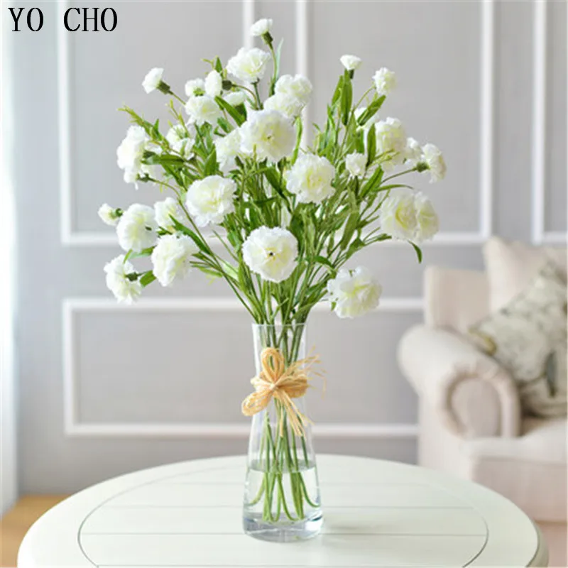 Йо Чо большое искусственное растение поддельные цветы кустарники шелковая