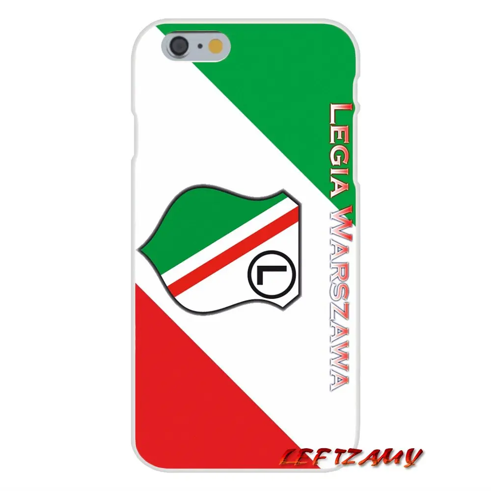 Аксессуары чехол для телефона Legia Warsaw Warszawa логотип iPhone X XR XS MAX 4 4s 5 5S 5C SE 6 S 7 8