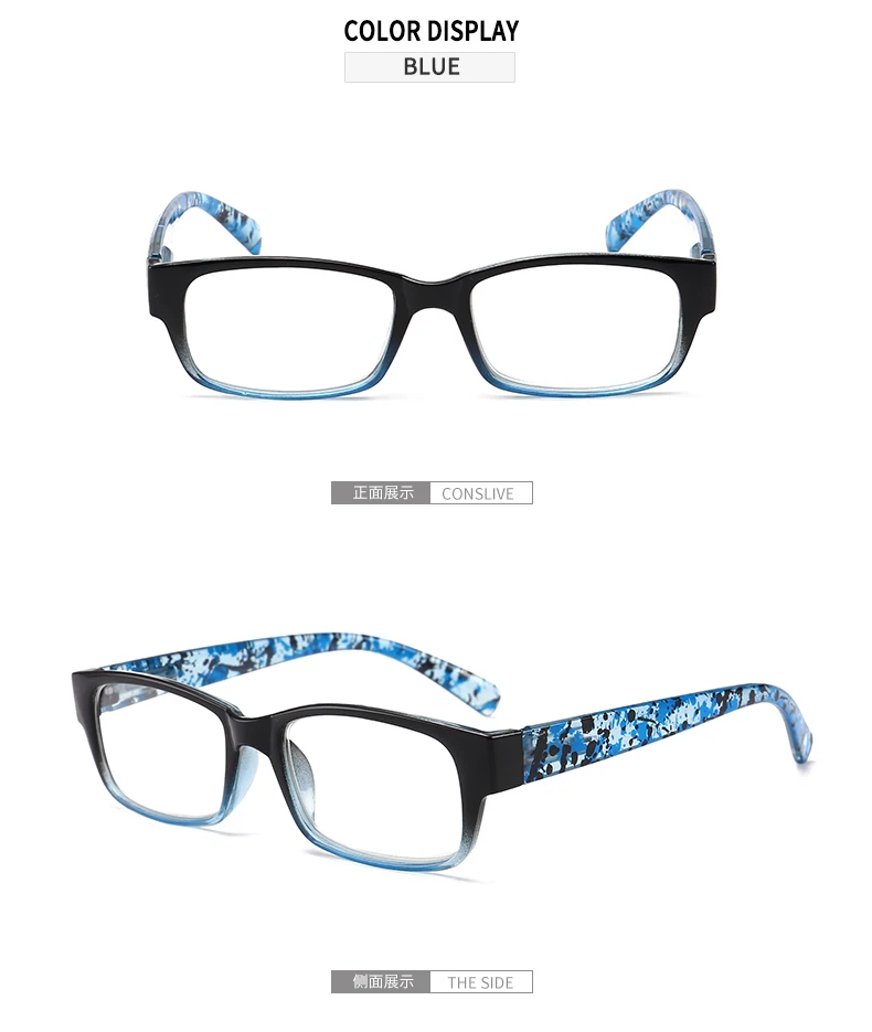 Специально разработаны для разработки женских очков для чтения lunette de vue homme 2,5 прозрачные очки+ 1,0 до+ 4,0 диоптрий T18976