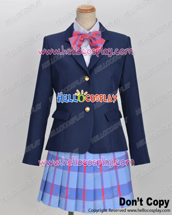 

Love Live School Idol Project Cosplay Umi Sonoda Girl Uniform Costume H008