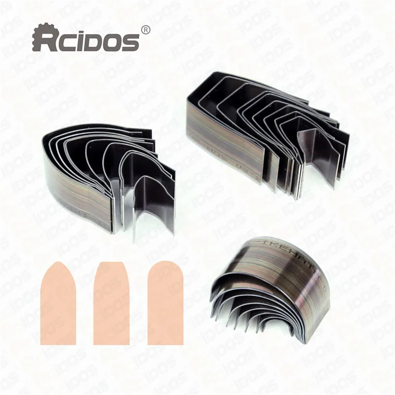 RCIDOS DIY ручной работы кожаный ремень V Дырокол в форме резак Квадратный концевой