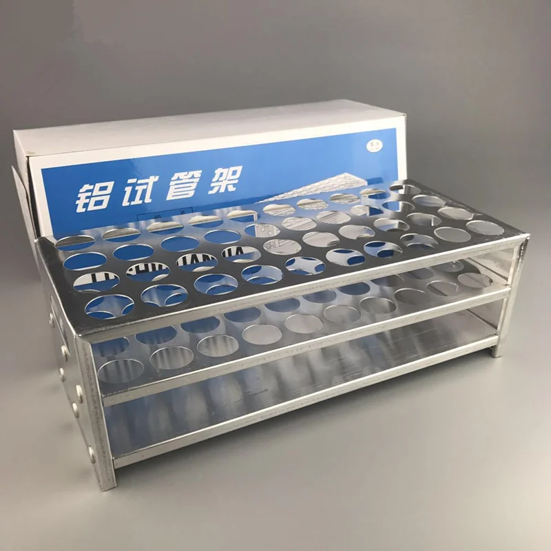 Алюминиевый держатель для пробирок с внутренним диаметром 15 5-21 5 мм 30/40