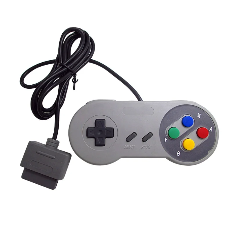 Professional 16 Bit Game Controller ABS for Super Nintend SNES System Console Control Pad | Gamepads