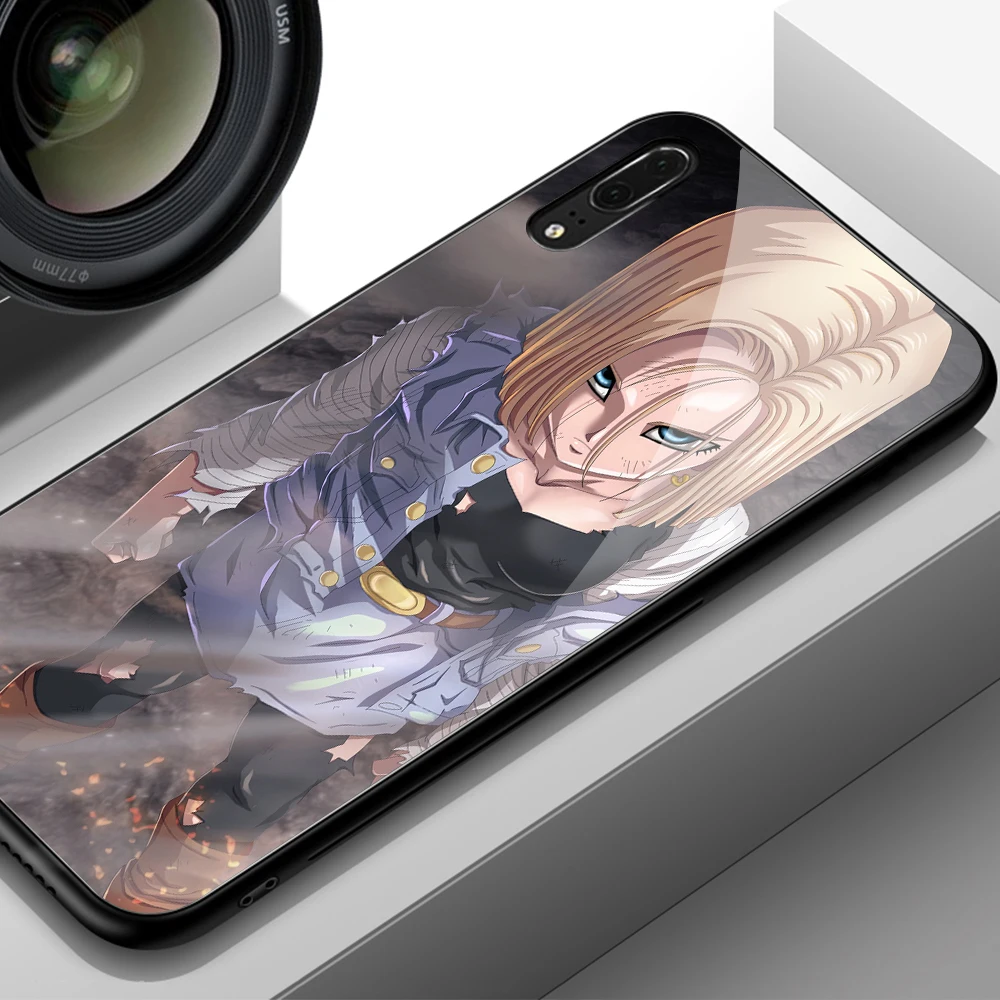Для huawei P20 Lite чехол Супер Saiyan Dragon Ball чехол из закаленного стекла для huawei Note 10 mate 9 10 Pro P10 P20 Honor V9 V10 Play