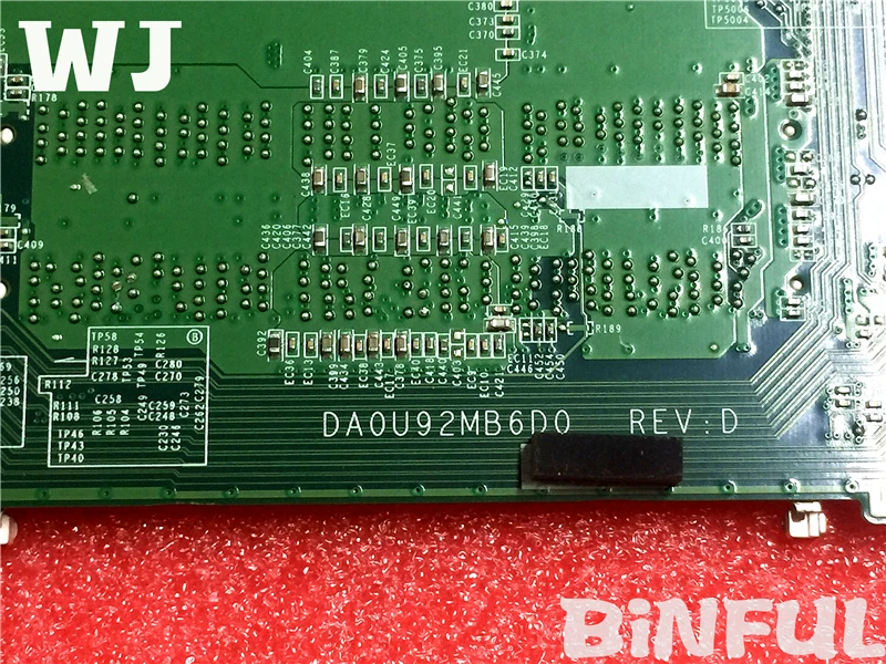 Материнская плата для ноутбука hp 15-N 758589-001 DA0U92MB6D0 протестирована на