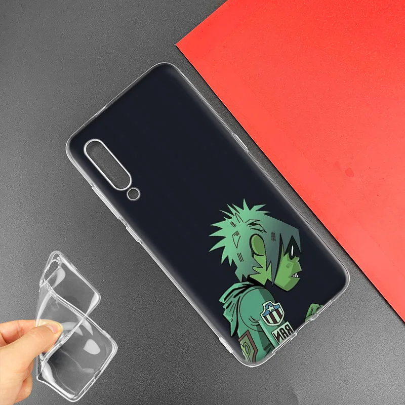 Gorillaz чехол для samsung Galaxy A50 A70 A80 A60 A40 A30 A20 A10 M30 M20 M10 A6 A8 плюс A5 A7 A9 ТПУ с рисунком из аниме чехол для телефона Capa