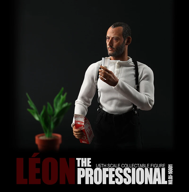 Коллекционная 1/6 масштаб полный набор DJ-16001 The Leon профессиональная фигурка модель с двойной головкой для фанатов подарки