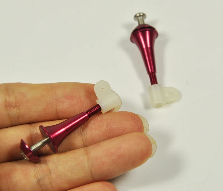 2 шт. RC модель Запчасти самолет алюминиевый Vertebaral рожок рычаг D2.8mm | Игрушки и хобби