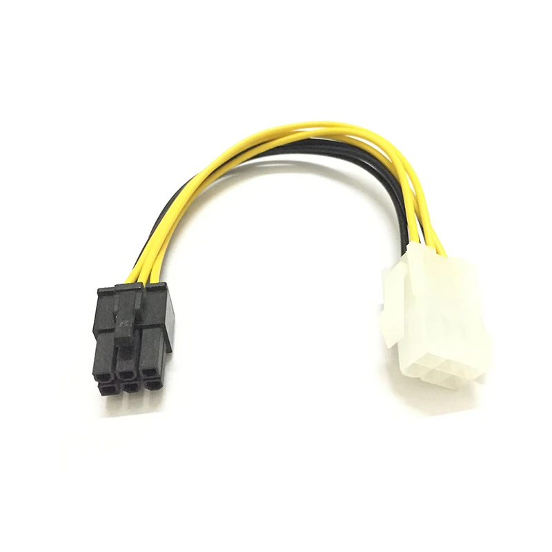Новый видеокарта Графический кабель 6pin к папа женскому PCI Express источник питания PSU