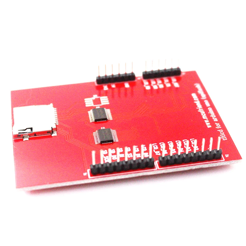 Красная 2 4 дюймовая TFT сенсорная панель жк дисплей CCL щит ILI9341 для Arduino UNO ZH6