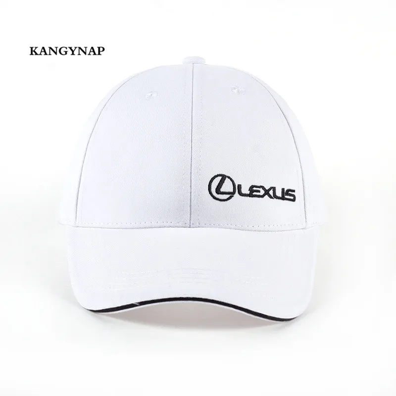 [Kagynap] Мото GP Lexus бейсболка с вышивкой классические, для водителя грузовика однотонная бейсболка простой F1 жокейская шапочка Snapback мотоцикл Шапки