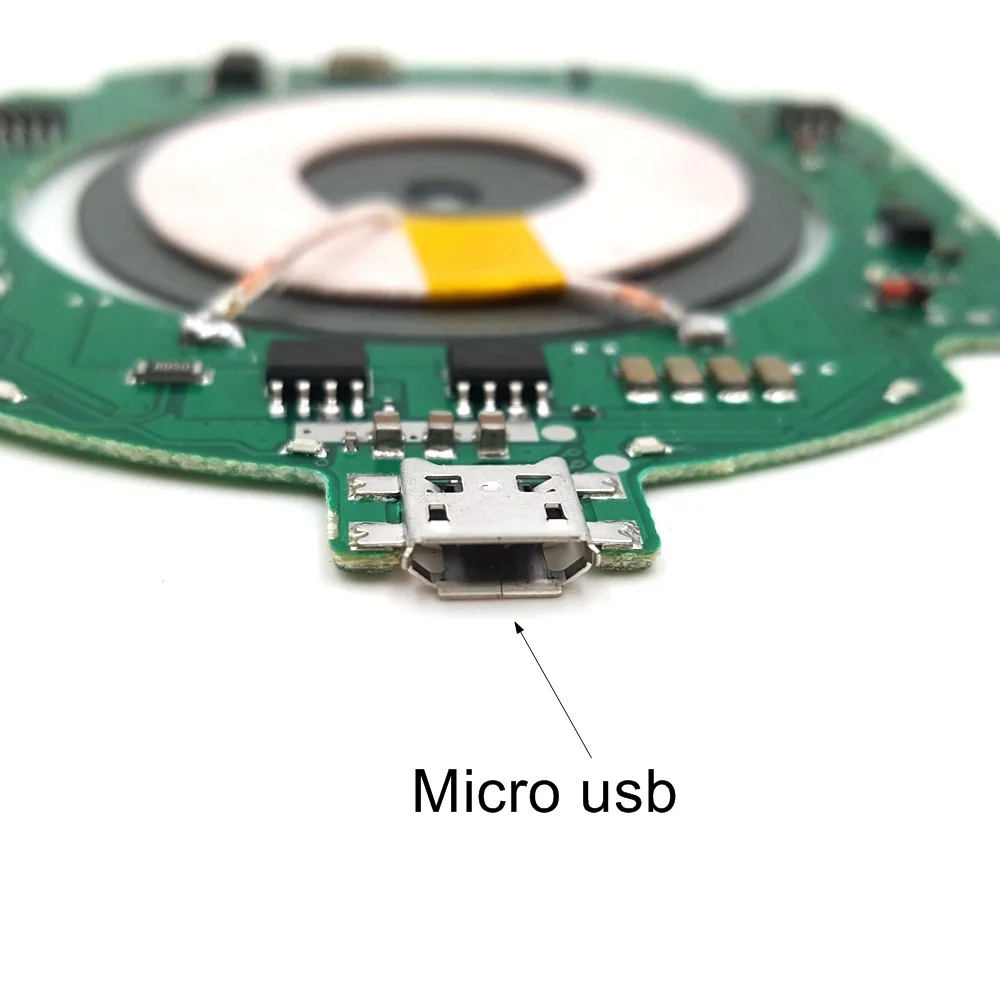 1PCS Ultra-thin Fast Wireless Charger Connector for DIY Transmitting Terminal Modular QI Standard | Обустройство дома