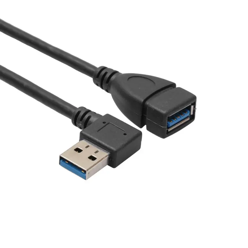 1 шт. кабель удлинитель USB 3 0 под прямым углом 90 градусов|Кабели передачи данных| |