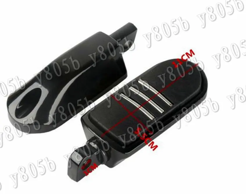 Черная защита мотоцикла Противоударная подставка для ног колышки Suzuki 8 мм-35 мм |