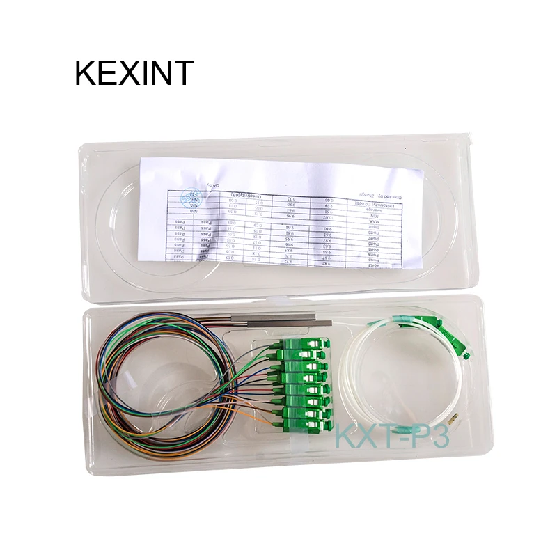 Manufacturer Fiber optical PLC splitter connectors technology splitters 1*8 0.9 SC / APC 5Pieces | Мобильные телефоны и