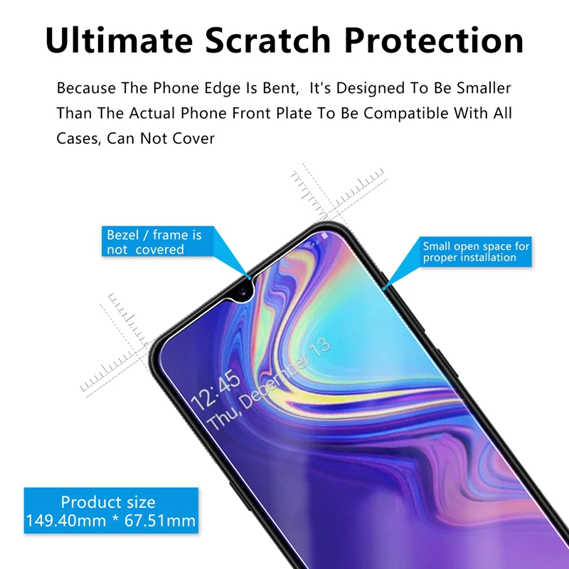 BXE 9H Защитная пленка для samsung M10 M20 M30 M 20 защитная пленка из закаленного стекла для samsung SM-M105F SM-M205F стекло