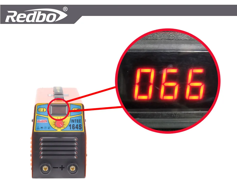 REDBO INTEC/MMA/ZX7/ARC-164S DC дуговой электросварочный аппарат сварочный аппарат для сварки рабочих и электрических рабочих инверторный фонарь