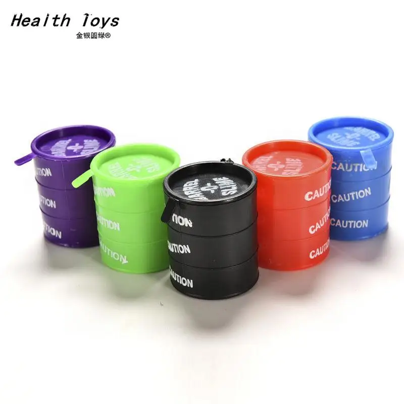 Новые блоки баррель о слизи большая шутка кляп розыгрыш Подарочная игрушка Crazy